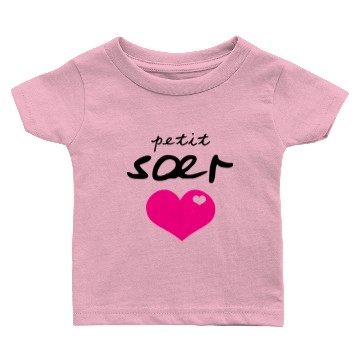 Discover Petit Sœr - Little Sister Baby T-shirts