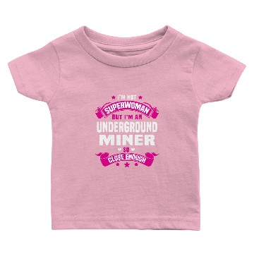 Discover Underground Miner Baby T-shirts