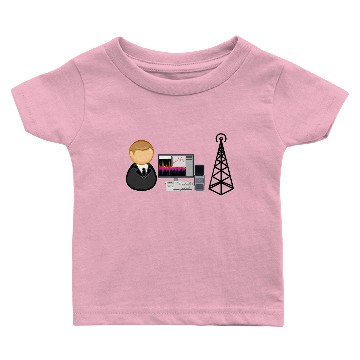 Discover Signal / spectrum analyst Baby T-shirts
