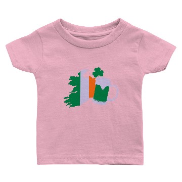 Discover St Patricks Day, Irish Beer, Clover Baby T-shirts