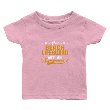 Discover Beach Lifeguard Baby T-shirts