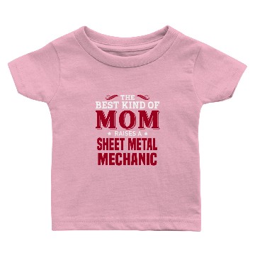 Discover Sheet Metal Mechanic Baby T-shirts