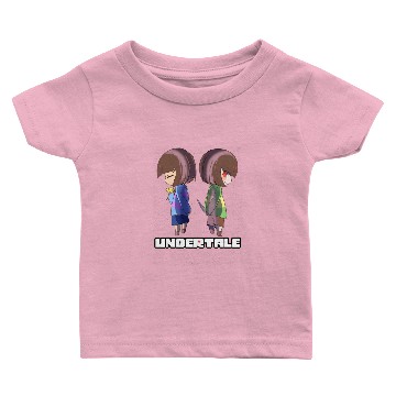 Discover Undertale - chara and frisk Baby T-shirts
