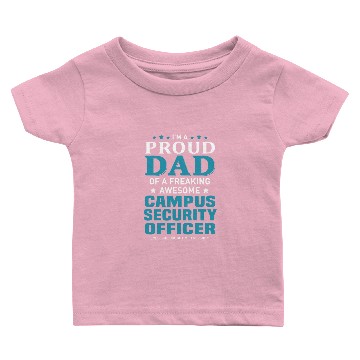 Discover Campus Security Officer Baby T-shirts