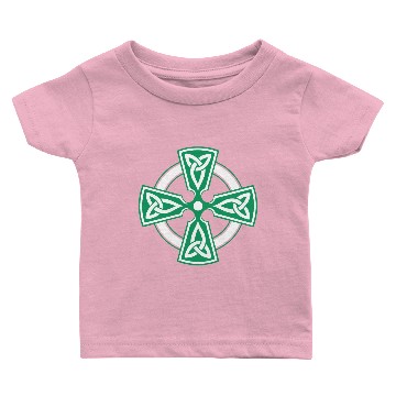Discover Celtic cross vodicka decorative triquetras green Baby T-shirts