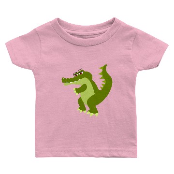Discover Sad Crocodile Cartoon Baby T-shirts