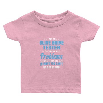 Discover Olive Brine Tester Baby T-shirts