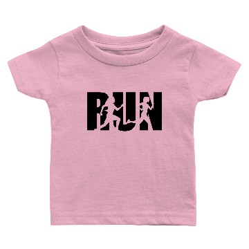 Discover Run, Woman Running, Runner Baby T-shirts