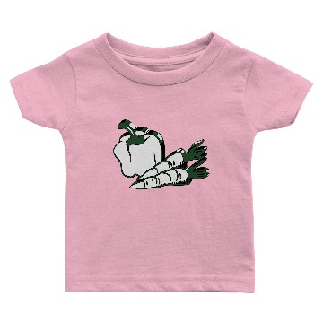 Discover vegetable paprika 3d Baby T-shirts