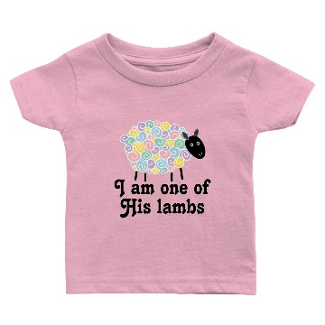 Discover Christian Religious Lamb Kids Baby T-shirts