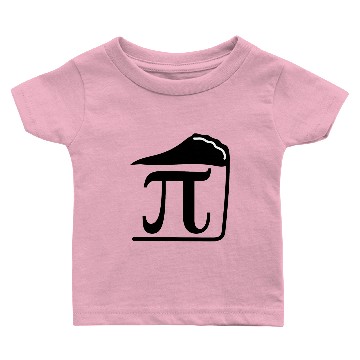 Discover Pi Day Apple Pie Math Baby T-shirts