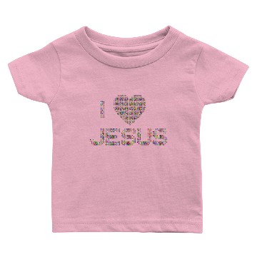 Discover I Love Jesus 3 Baby T-shirts