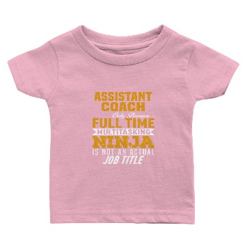 Discover Assistant Coach Baby T-shirts