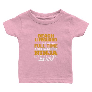 Discover Beach Lifeguard Baby T-shirts