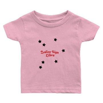 Discover Zodiac Sign Libra Baby T-shirts