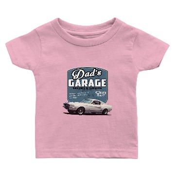 Discover Dad's Garage 1960's Baby T-shirts