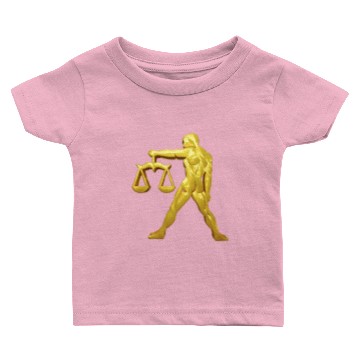 Discover Golden Libra Baby T-shirts