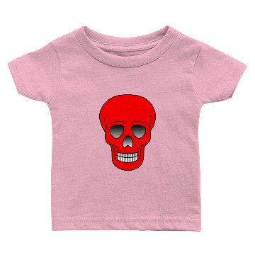 Discover Red Skull Baby T-shirts