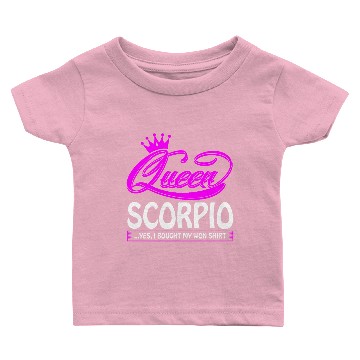 Discover Queen Scorpio Baby T-shirts