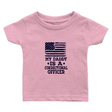 Discover Correctional Officer Daddy Baby T-shirts
