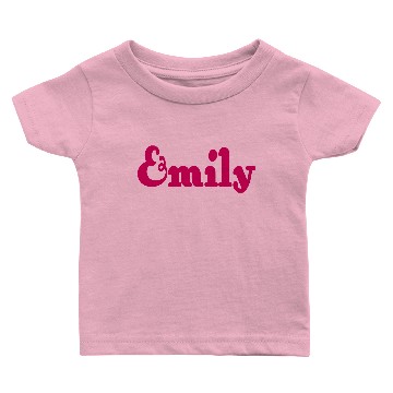 Discover ❤✦Emily-Vector Best Female Name Design✦❤ Baby T-shirts