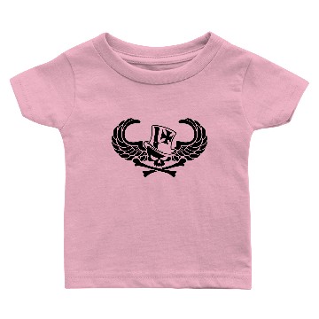Discover Mad Hatter Pirate Jump Baby T-shirts