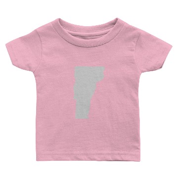 Discover State of Vermont solid Baby T-shirts
