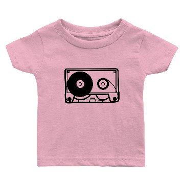 Discover Retro Cassette Tape Baby T-shirts