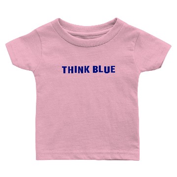 Discover think blue dodgers Baby T-shirts