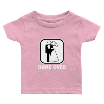 Discover Game Over: Wedding Baby T-shirts