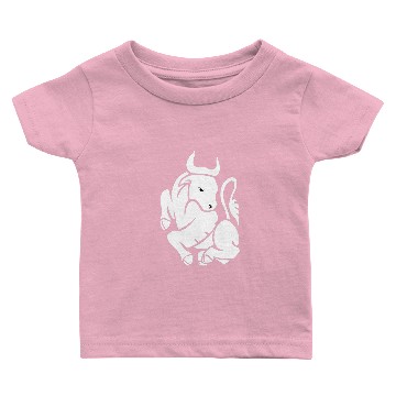 Discover Taurus, White 1 Baby T-shirts