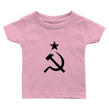 Discover Hammer and Sickle Baby T-shirts