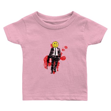 Discover Smiley Hitman (Distressed) Baby T-shirts