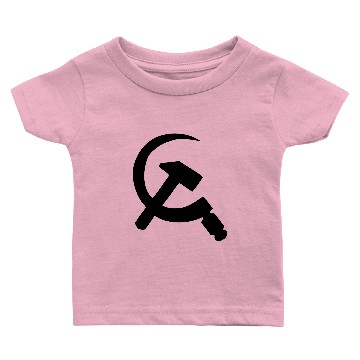 Discover Hammer and Sickle Baby T-shirts