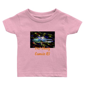 Discover 1967 Chevy Camaro RS Men's Basic Dark Baby T-shirts