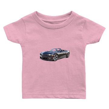 Discover 2013 Convertible Camaro Muscle Car Baby T-shirts