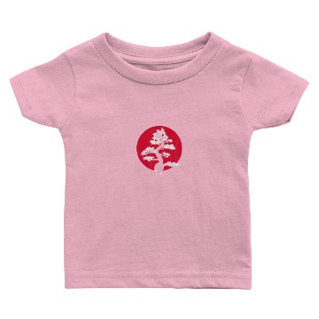 Discover Red Moon Bonsai Tree Baby T-shirts
