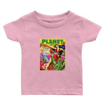 Discover 1940's SCI FI PLANET COMICS Baby T-shirts