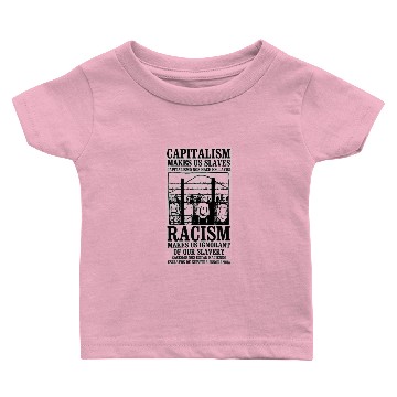 Discover Capitalism makes us slaves Baby T-shirts