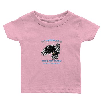 Discover Be Stronger Than The Storm Diabetes Baby T-shirts