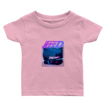 Discover Initial D Neon AE86 Baby T-shirts