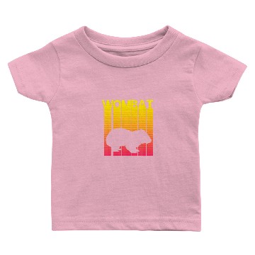 Discover Wombat Animal Retro Costume Baby T-shirts