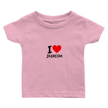 Discover I Love Jainism Baby T-shirts