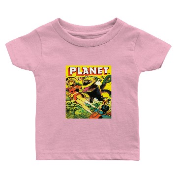 Discover 1940's PLANET COMICS SCI FI Baby T-shirts