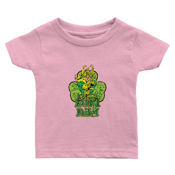 Discover Marvel It's Your Loki Day St. Patrick's Day Baby T-shirts