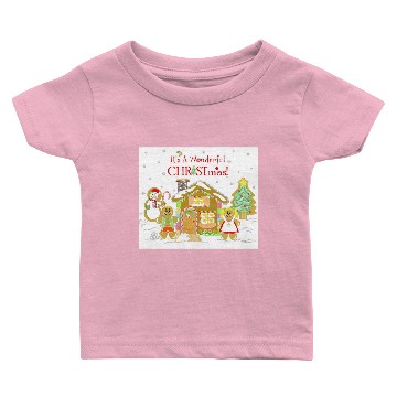 Discover Gingerbread Candyland  - Youth Baby T-shirts