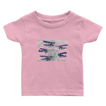 Discover Waco Biplane Baby T-shirts