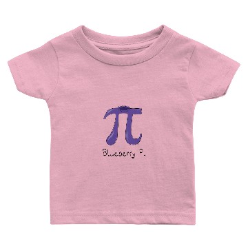 Discover Cute Blueberry Pi Symbol Math Teacher Baby T-shirts