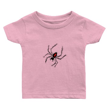 Discover Black Widow Spider  2 Baby T-shirts