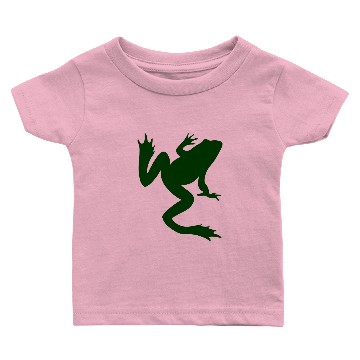 Discover Dark Green Froggy Baby T-shirts